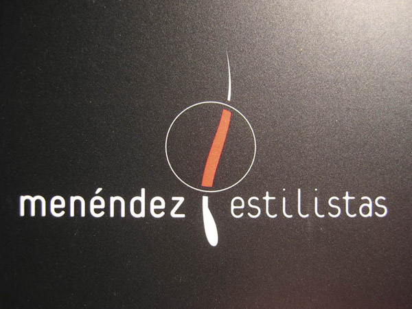 Menendez estilistas. Corporative design and aplications.