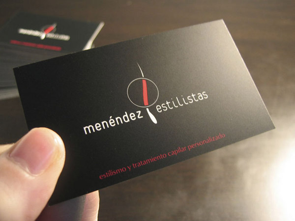 Menendez estilistas. Corporative design and aplications.