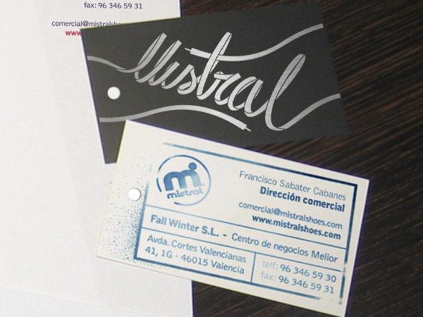 Mistral. collection of samples, Corporative items, posters