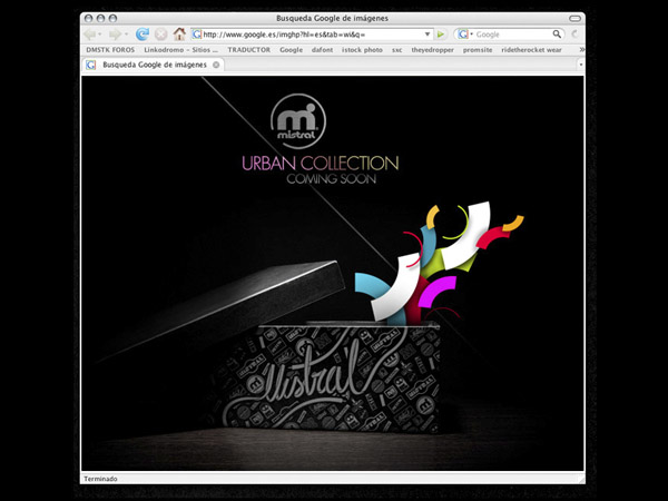 Mistral. collection of samples, Corporative items, posters