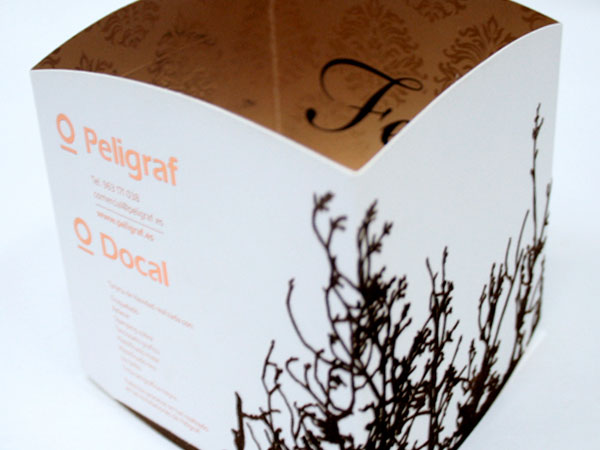 Peligraf. Diseño y gestión postal navidad 09 de la empresa.