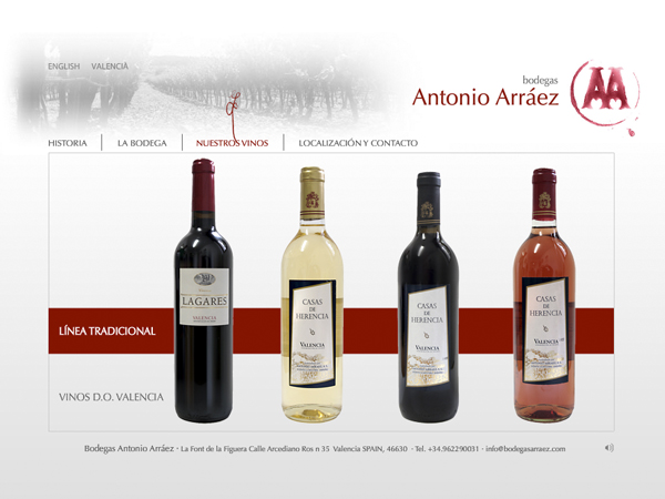 Antonio Arraez. Web
